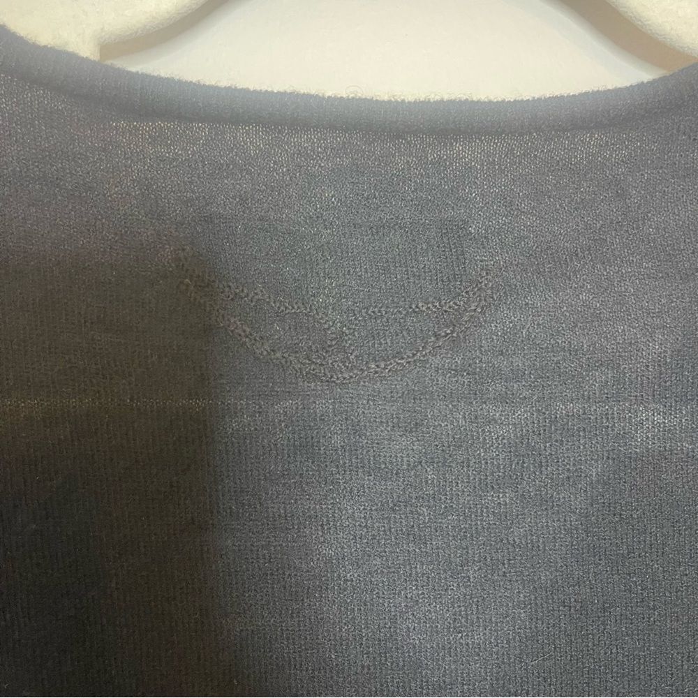 $298 Zadig&Voltaire Celsy cashmere top NEW XS - Picture 9 of 13